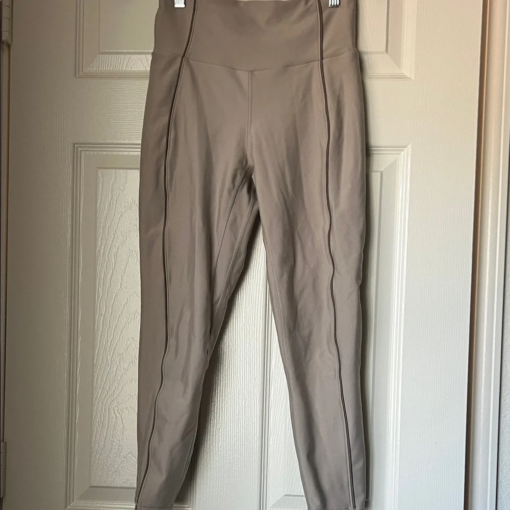 YPB Taupe High-Waisted Leggings - Picture 1 of 1